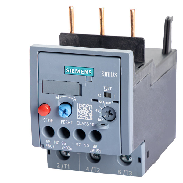 Siemens 3RU5136-4BB0 Реле перегрузки 40...50 A Размер S2 Класс 10 для защиты двигателя