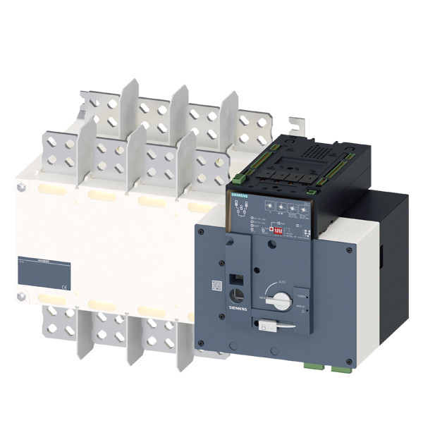Siemens 3KC8452-0GA22-0GA3 3KC ATSE 4-польное оборудование для переключения передачи RTSE/ATSE 1250A