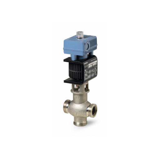 Siemens BPZ MXG461S20-5.0 Трехсторонний электромагнитный регулирующий клапан Внешнее соединение нитки PN16DN20 Kvs5