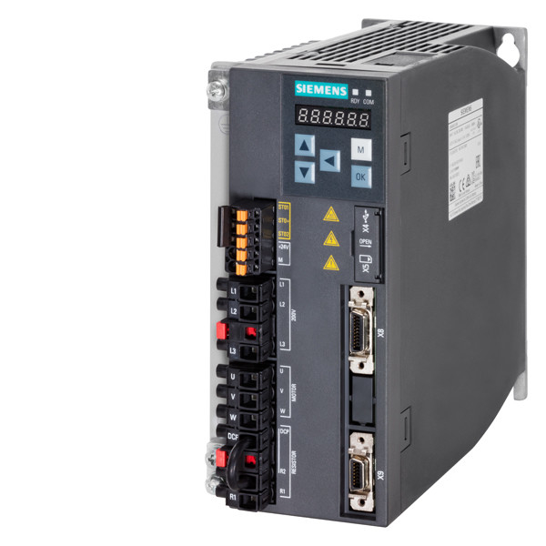 Siemens SINAMICS V90 Преобразователь LI 200 V PROFINET FSC 0,75 кВт драйвер 6SL3210-5FB10-8UF0