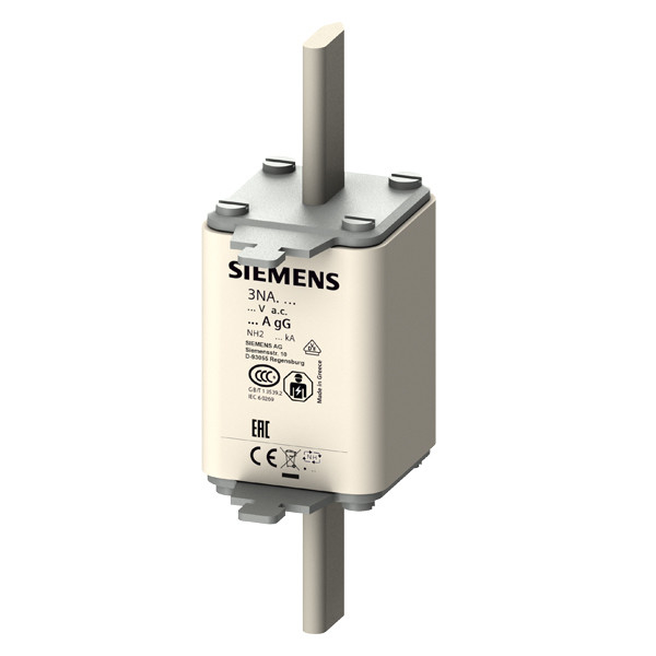 Siemens 3NA3240 LV HRC Fuse Link GL/GG с передним индикатором Размер 2 AC 500V/DC 440V