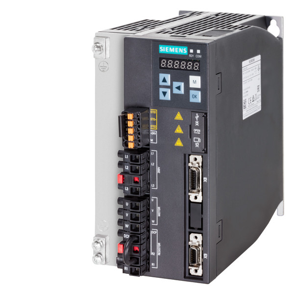SINAMICS V90 Преобразователь LI 200 V PROFINET FSD 1,0 кВт Диспетчер частотного инвертора 6SL3210-5FB11-5UF0
